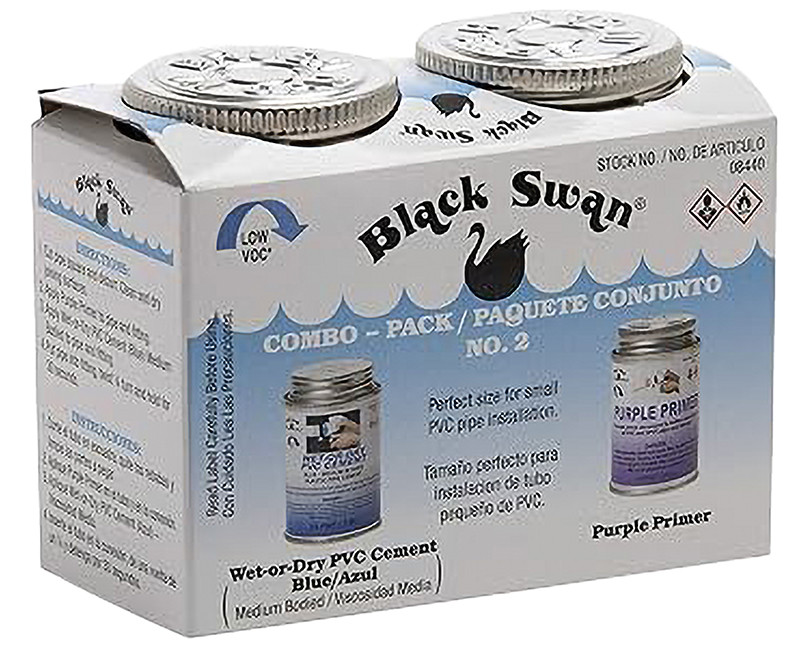 Combo Pack, Wet-Or-Dry Cement/Purple Primer, NSF, 4 oz.