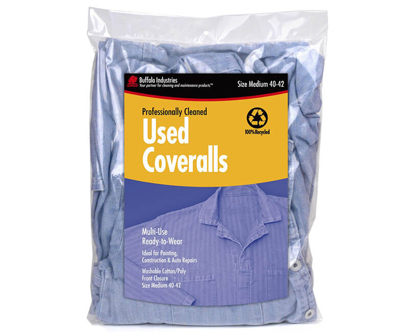 Heavy Duty Used Coveralls - Medium