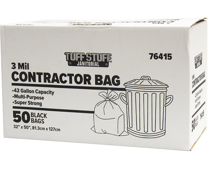 32-Count 42-Gallon Contractor Bags
